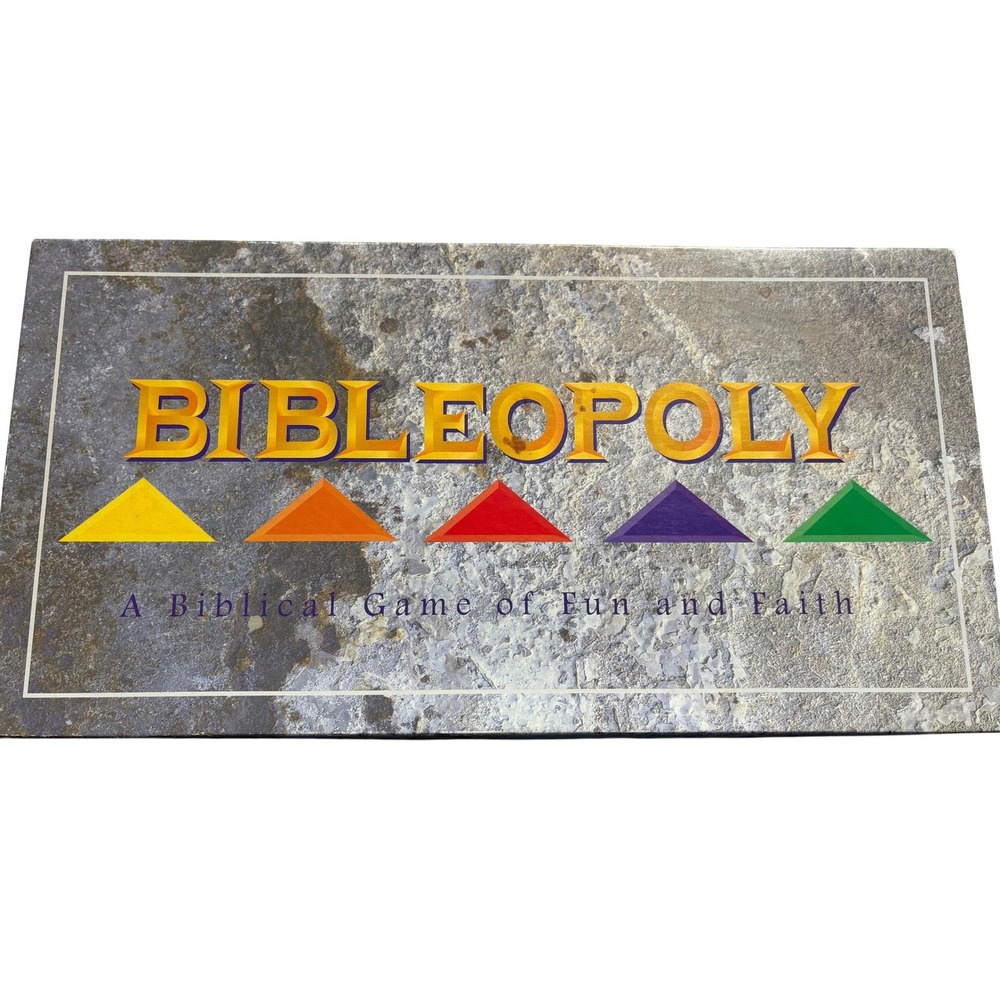 Bibleopoly Board Game Late for the‎ Sky Biblical Game of Fun and Faith Complete